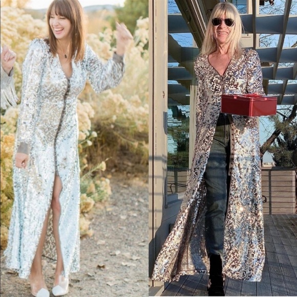 *SOLD* ZARA maxi sequin dress - Picture 9 of 12